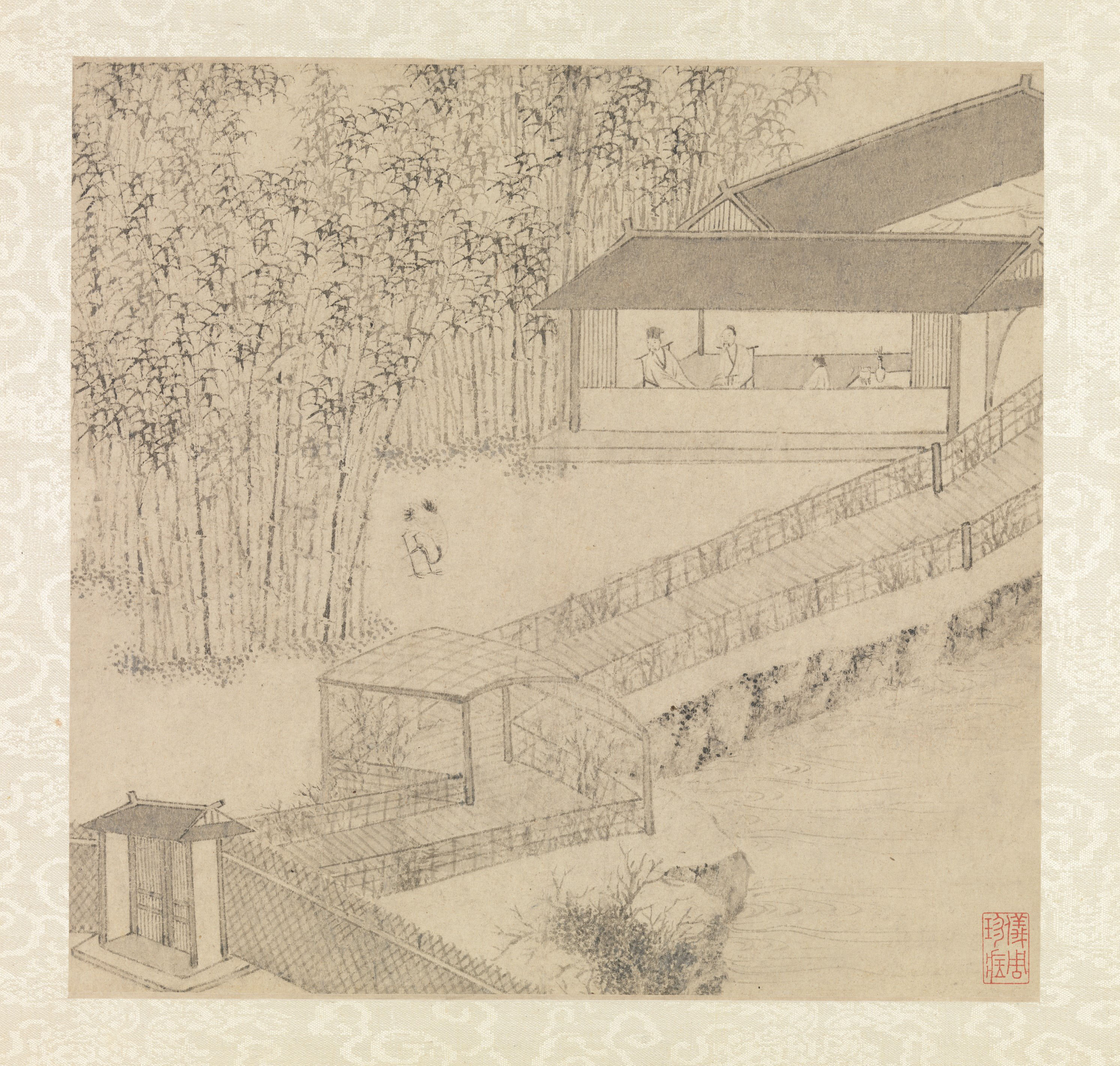 明朝、文正明、謙虚な管理者の庭園の写真と詩のアルバム |無能な管理者の庭