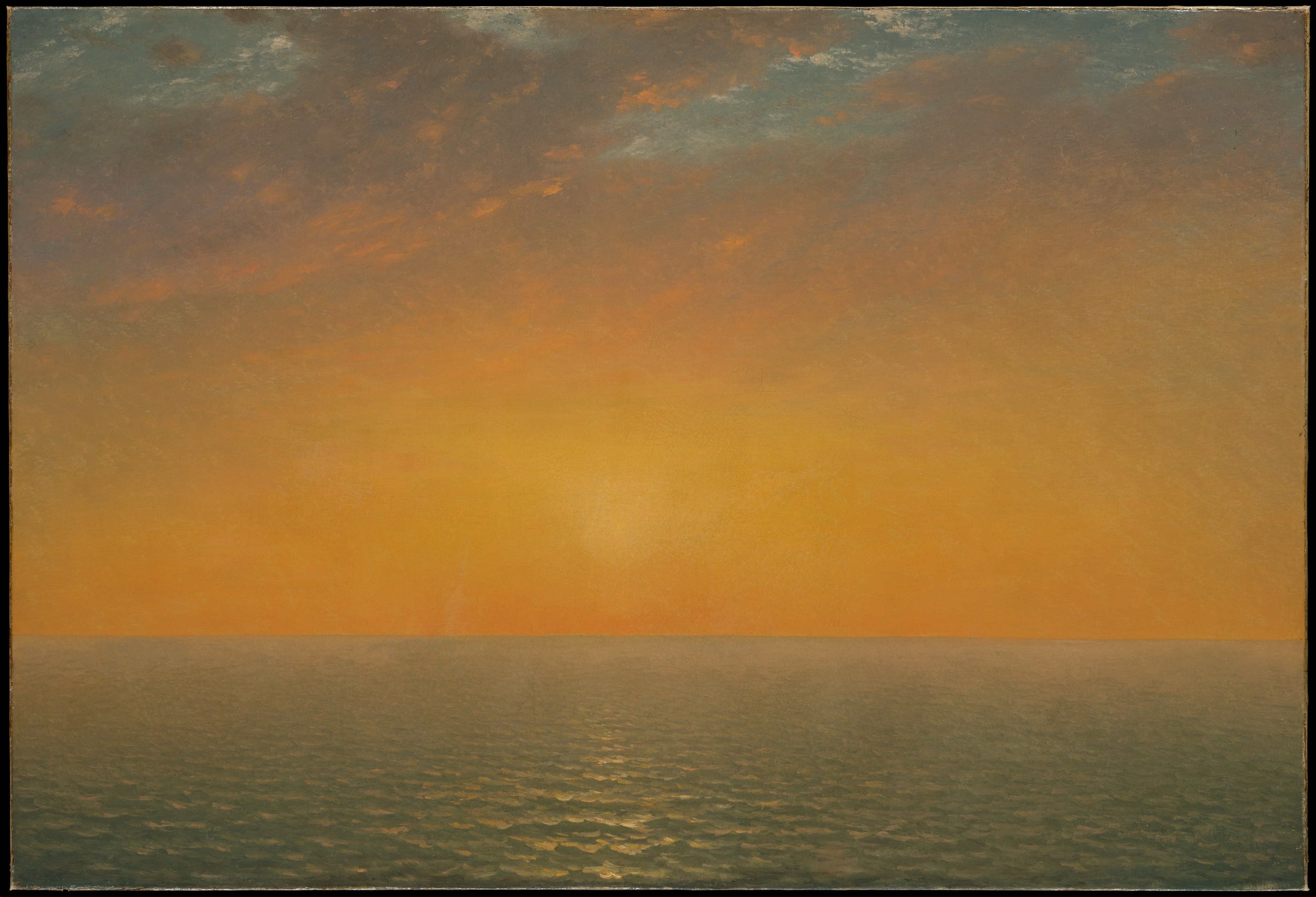 海に沈む夕日