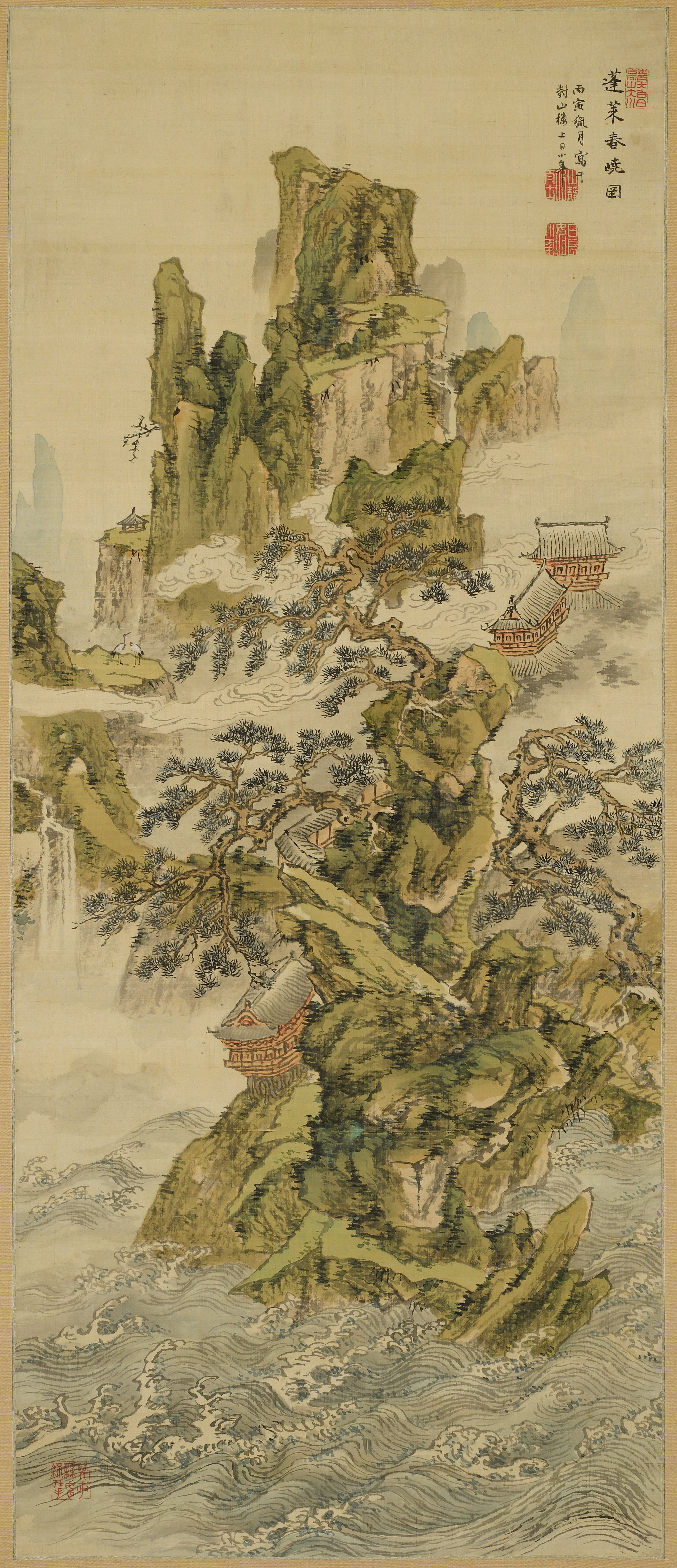蓬莱の春暁