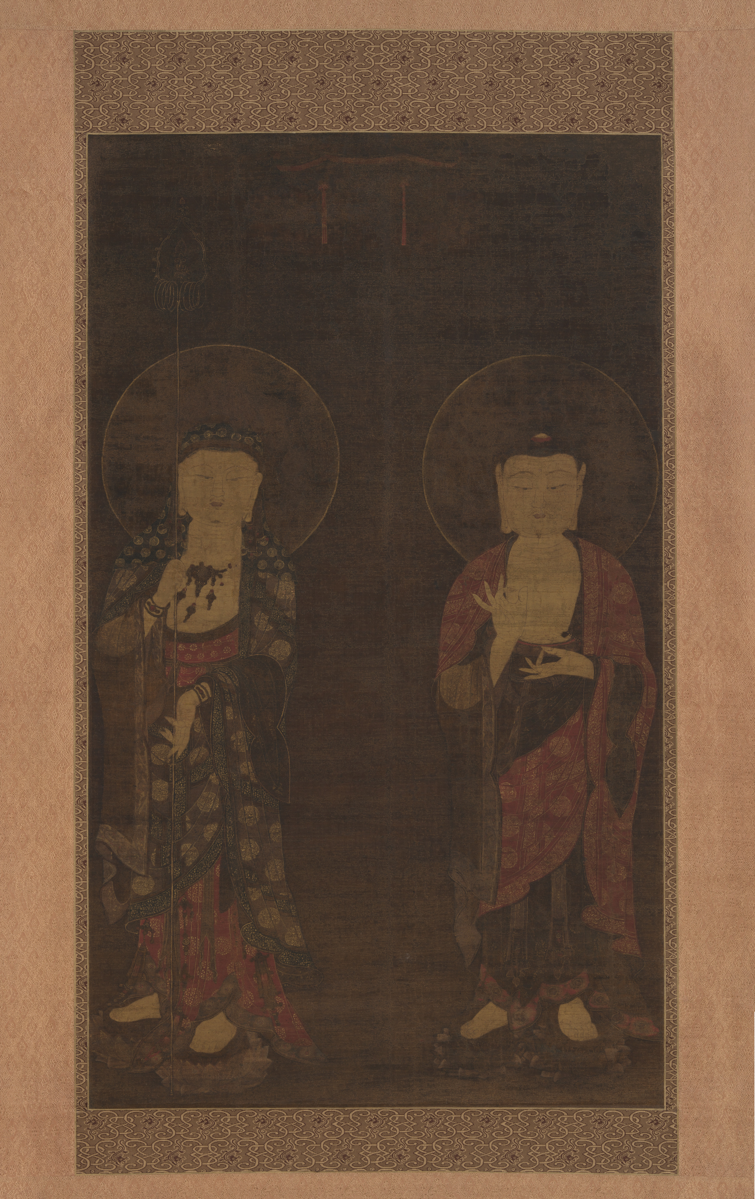 阿弥陀如来と地蔵菩薩