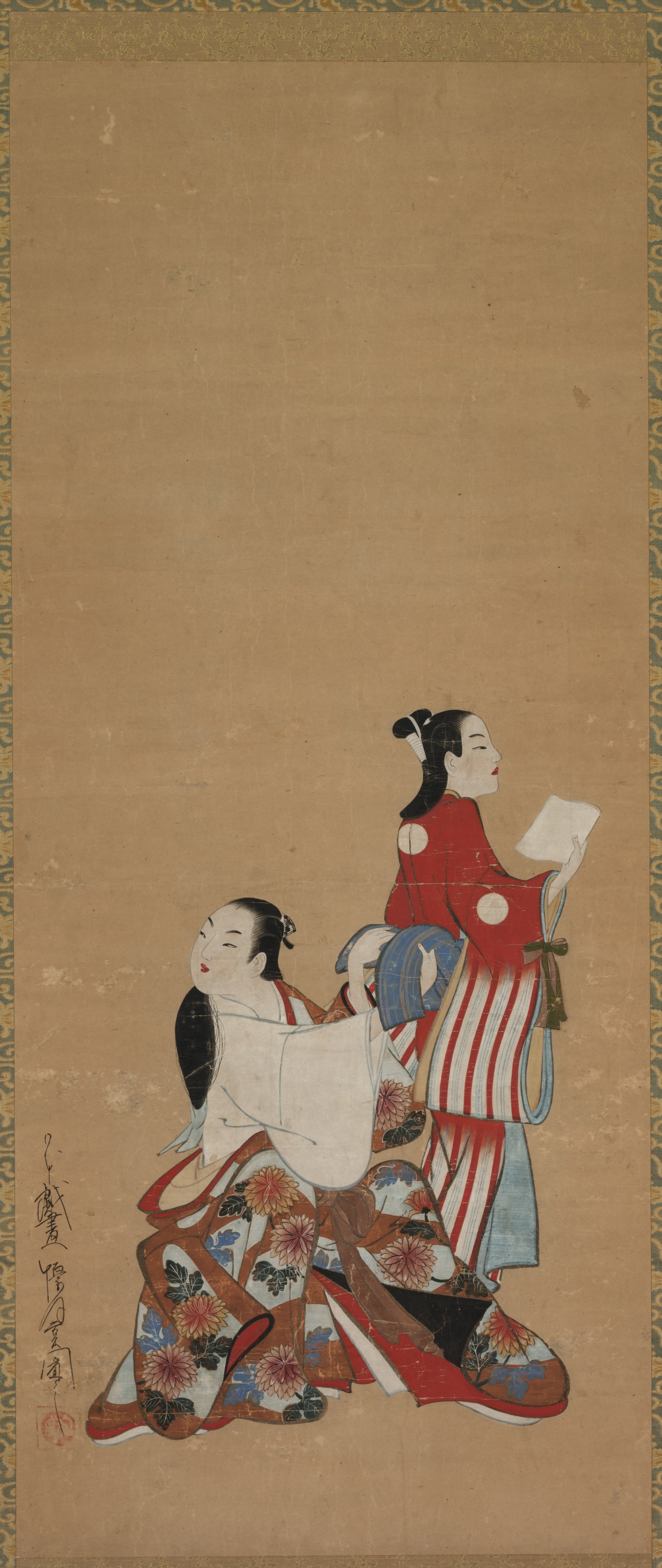 遊女と禿